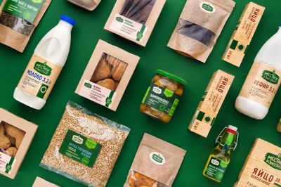 设计欣赏 | 纯天然绿色调的超市食品包装设计
